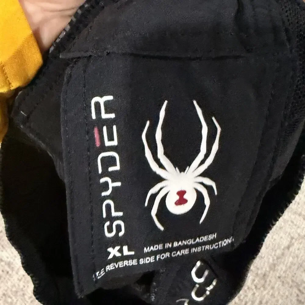 Spyder Men's Black and Gray Swim Shorts Size XL